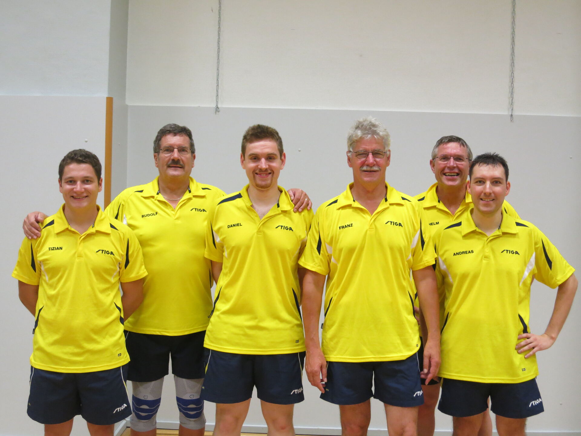 Tischtennis-Herrenmannschaft