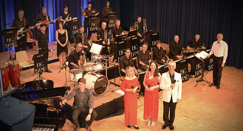 Big Band des TVM beim Auftritt